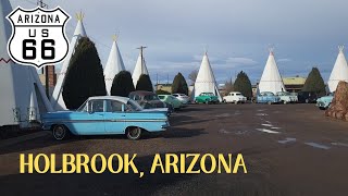 Holbrook, Arizona  Historic Route 66 and A Town too TOUGH for Women and Churches