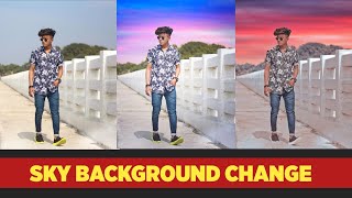 Sky Look Awesome Photo Editing | How To Change Sky In Photo | Sky Replacement Photo Editing screenshot 5