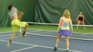 Spring Swing Pickleball Tournament OMX RR Rachael Kroog/Brian Astbury v S Johnson/J Sandoval