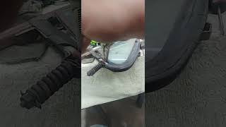 Remove the Chevy square body vent window without breaking the stud cucv k5 c10