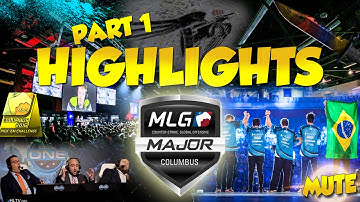 CS:GO - MLG Columbus 2016 HIGHLIGHTS! (Insane Clutches, Crazy Frags & More) Part 1