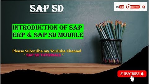 Introduction/Overview of SAP ERP & SAP SD Module #sapsd #sapcommunity #saps4hana #sales #saperp