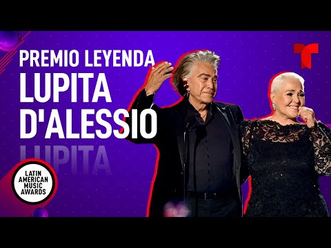 Lupita D'Alessio recibe el Premio Leyenda | Latin American Music Awards 2022