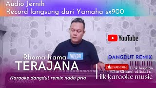 Terajana (Karaoke / Lirik) || Nada Pria Dangdut Remix screenshot 3