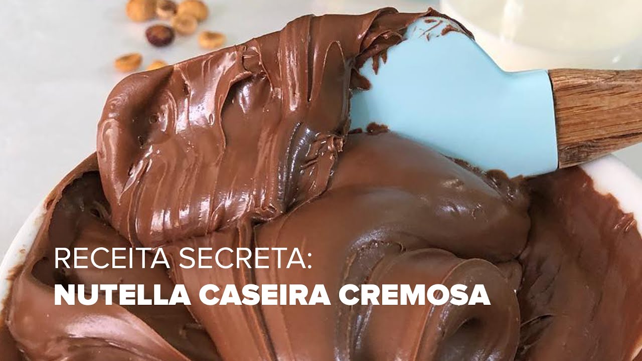 O SEGREDO DA CREMOSIDADE FOI REVELADO: Nutella artesanal que não endurece a temperatura negativa