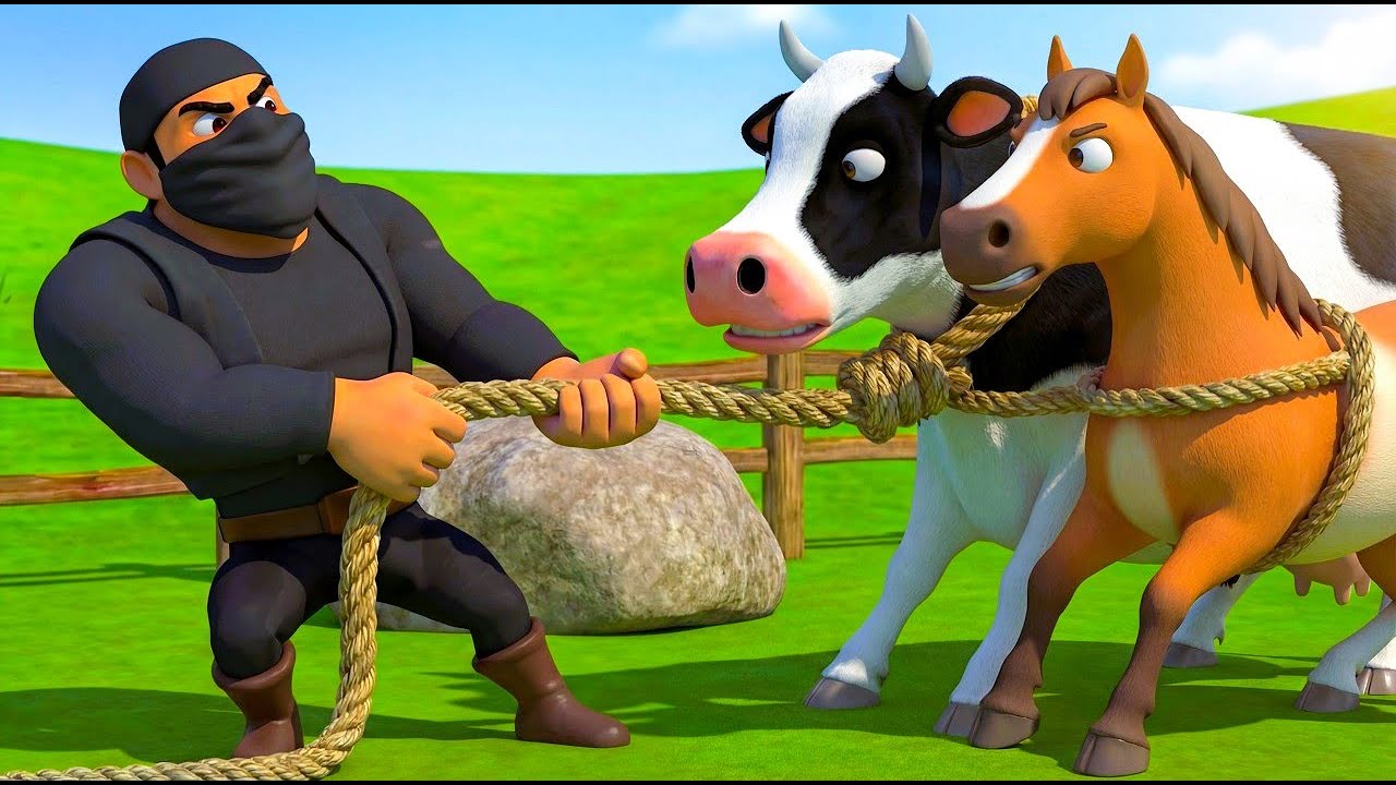 Old MacDonald’s Animals Missing 😱 | Animal Thief Caught!