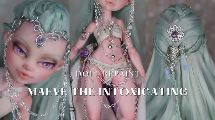 Doll Repaint: The Fortune Teller  Monster High Doll Custom 