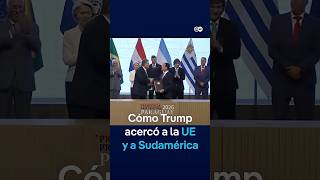Trump une a Europa y Sudamérica: así nació el acuerdo UE-Mercosur #shorts