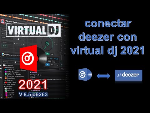 conectar deezer con virtual dj 2021