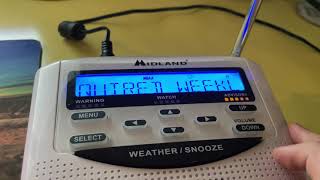 NOAA Weather Radio: Required Weekly Test on KWO37 (EAS #30)