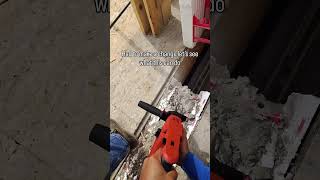 Making adjustments | Hilti SDS demo #construction #custom #tools #howto