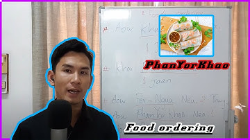 learn lao language Ep.6 Foods ordering