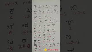 kannada nudi typing class-1