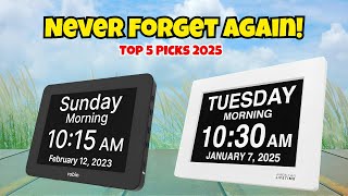 Top 5 Day Clocks for Seniors 2025 – Easy to Read & Stress-Free!