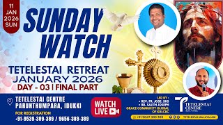 1 Cor 1378 sunday    Tetelestai Jan Retreat 2026  Day 3  Br Sajith Joseph  11 Jan 2026