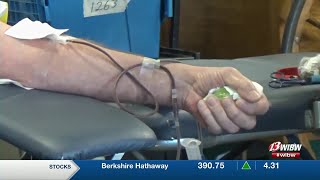 Topeka organizations partner for blood drive at Fairlawn Plaza