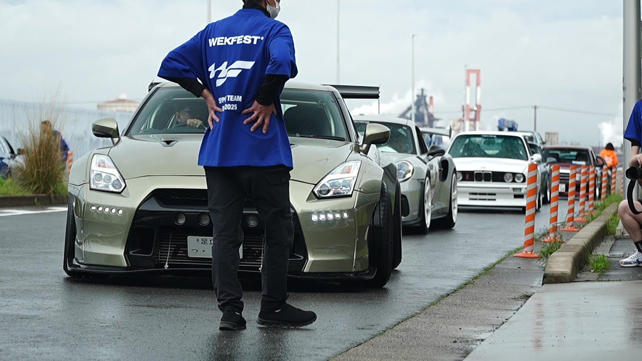 【搬入】wekfest2025japan l jdm l usdm l stance l wekfestjapan l wekfest2025 l customcars l japancars