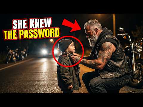 She Whispered the Password — Moments Later, 98 Bikers Walked In to Save Her