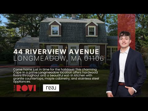 44 Riverview Ave, Longmeadow, MA home video tour
