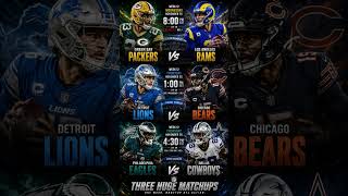 NFL Week 12 Triple Header 🔥 |