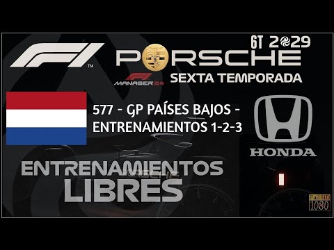 577 - E123 NETHERLANDS | Porsche F1 Team [2029 - 6th Season] | F1 Manager 24