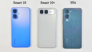 Infinix Smart 10 Vs Infinix Smart 10 Plus Vs Vivo Y04 | Speed Test 