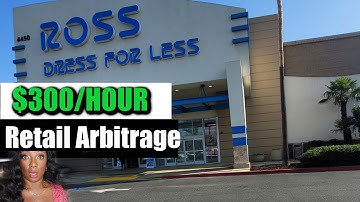 HOW I MAKE $300 IN 1 HOUR AT ROSS | RETAIL ARBITRAGE AMAZON FBA 2021