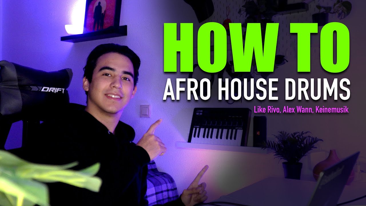 How to make UNIQUE AFRO HOUSE DRUMS (Like Rivo, Alex Wann, Keinemusik ...