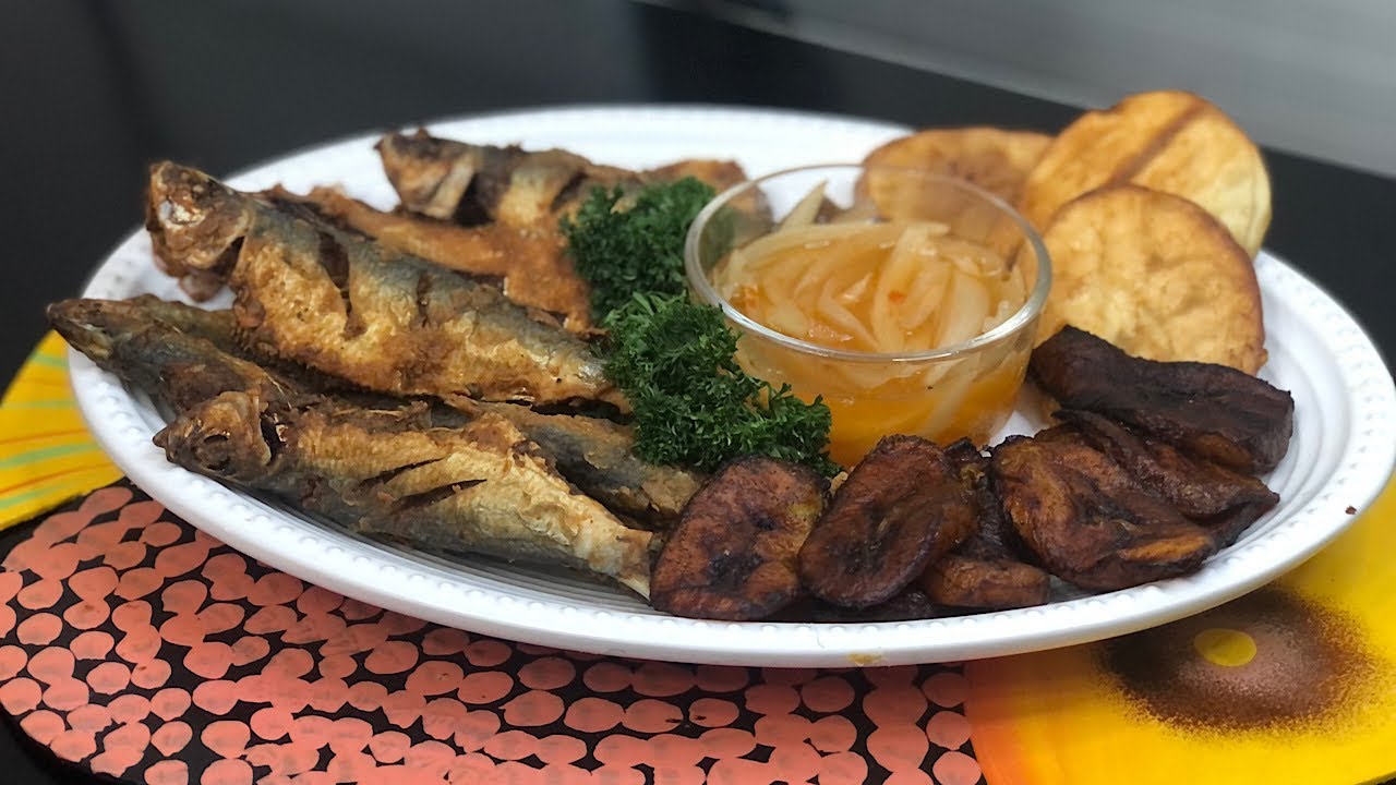 How to fry small fish Haitian style YouTube