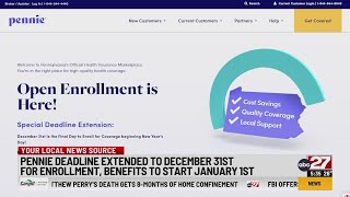 Pennie extends 2026 health insurance open enrollment deadline