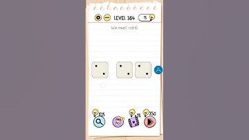 We must roll 6 | Brain 🧠 out 1 | Level 384 #brainout #subscribe #shorts #viral #viralshorts #views
