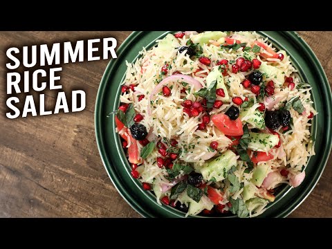 Video: What Salad Can Be Made With Rice
