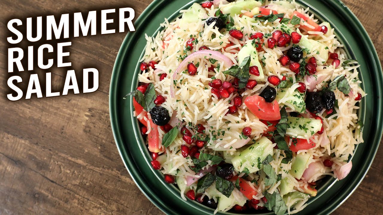 Summer Rice Salad | How To Make Rice Salad | Healthy Salad Recipe | Veg Salad | Varun | Rajshri Food
