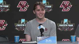 Men's Hockey: Frozen Four vs. Michigan Press Conference (April 11, 2024)