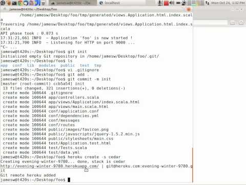 Deploying Play Framework Scala Apps on the Cloud