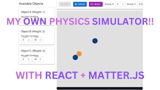 Building an Interactive Physics Playground with React and Matter.js