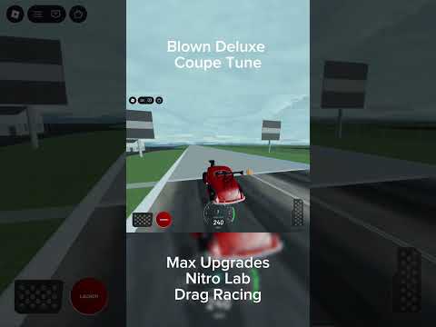 Blown Deluxe Coupe Tune Nitrolab Drag Racing Roblox  #nitrolabdragracing #roblox #nldr