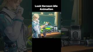 Luuk Herssen Idle Animation [Wuthering Waves] #wutheringwaves #wuwa #luukherssen #kurogames #shorts