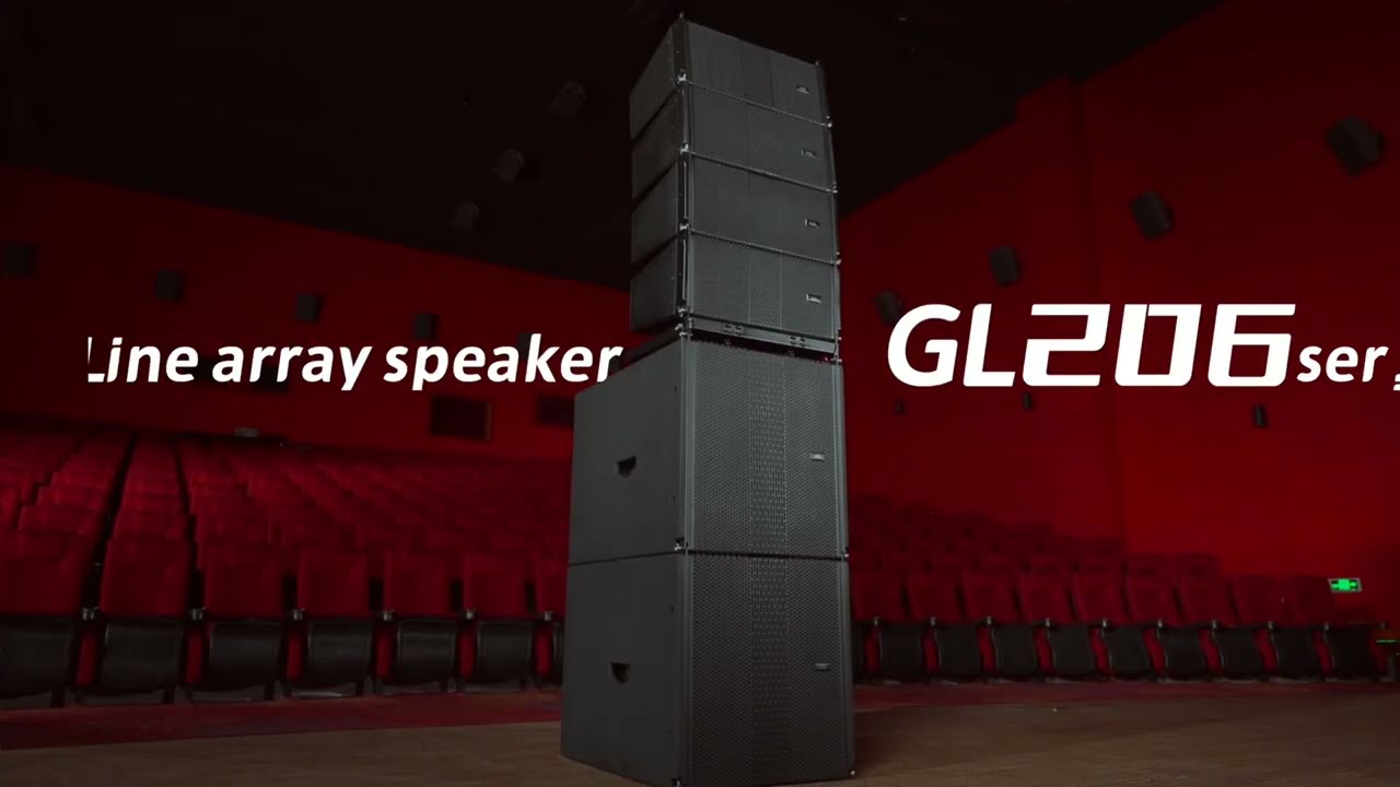 GL206 Injection Moulded Line Array Series