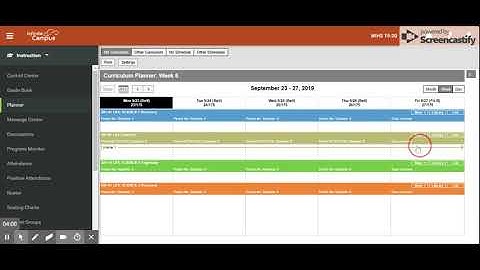Infinite Campus: Creating a Unit and Lesson Plan