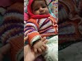 dekho babu mera hath pakad raha hai😃 #cutebaby #cutebabu#baby #raghavshah#priyanka#viral #shorts