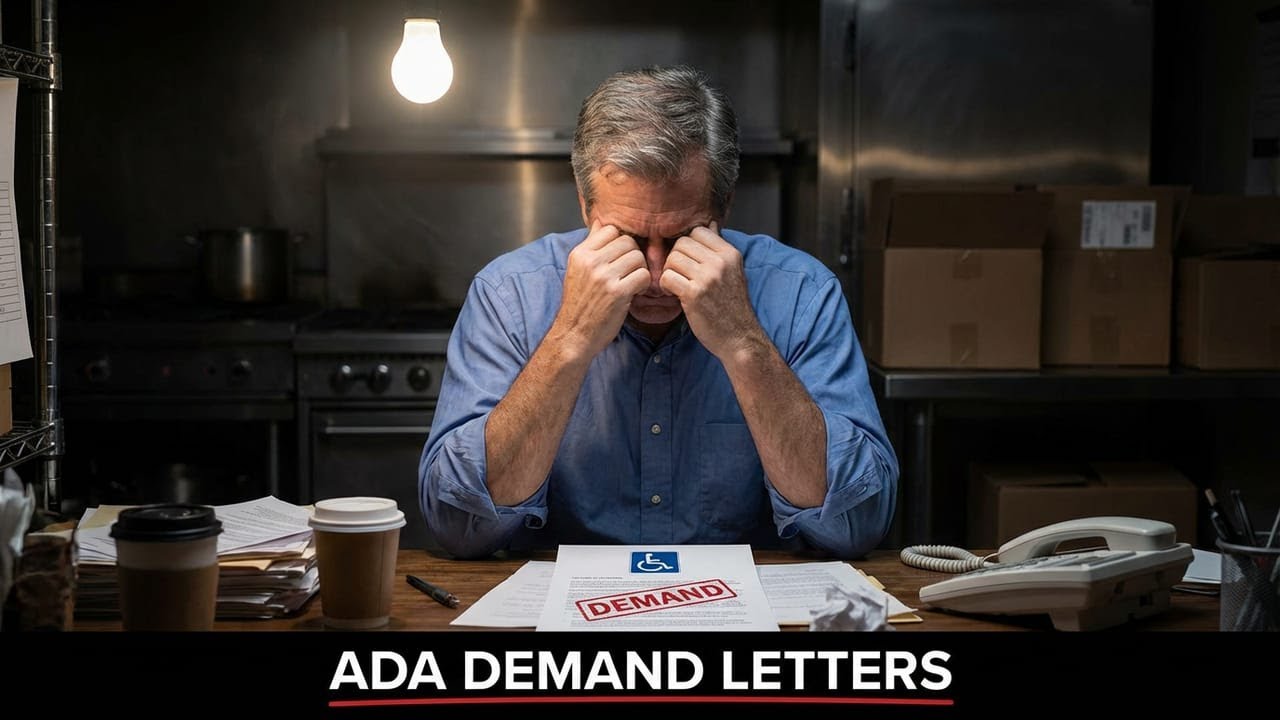 Received an ADA Demand Letter? Steps to Protect Your Business. 