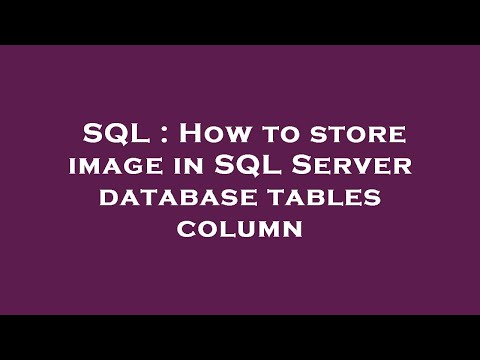 SQL : How