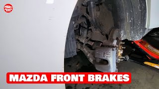 Mazda 3 Front Brake Pads Replacement