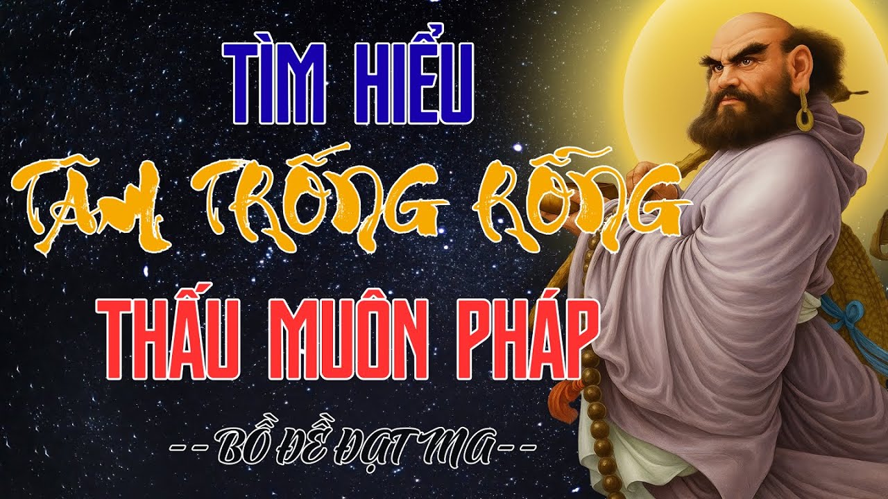 Tìm Hiểu Tâm Trống Rỗng Thấu Muôn Pháp – Lời Dạy  Bồ Đề Đạt Ma Giúp Người Tu Hành Đạt Giác Ngộ