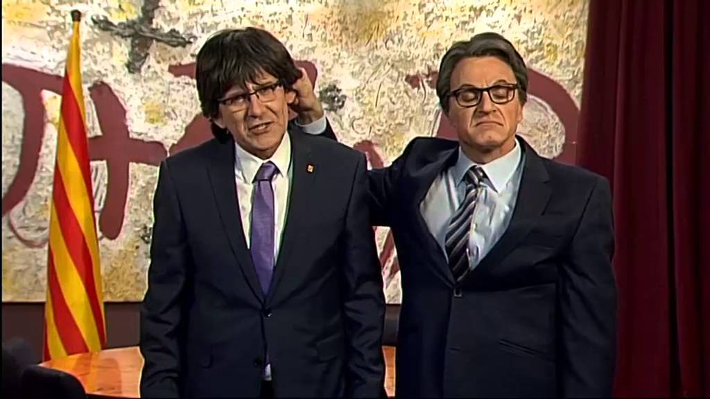 Puigdemont i l'alcalde de Girona - Polònia