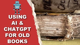 AI CHAPGPT & RARE BOOKS.      #chatgpt #ai #rarebooks #booktok #bookselling