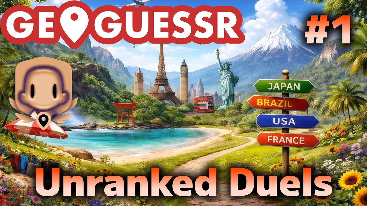 【GeoGuessr】バタークッキーとUnranked Duels【ゆっくり実況】