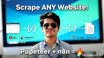 How to Scrape Dynamic Websites using n8n with PUPPETEER & Code Node (to Google Sheets!)