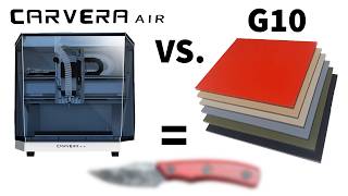 Knife Making - Will The Carvera Air work on G10? - Prototyping an EDC with Zombie Tools